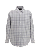 Off-White Padded flannel Jacket - Light Gray