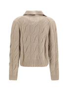 Allude Cashmere and silk Sweater with buttons - 48