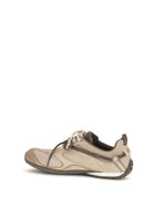 Balenciaga Radar Velvety Sneakers - Beige / Brown