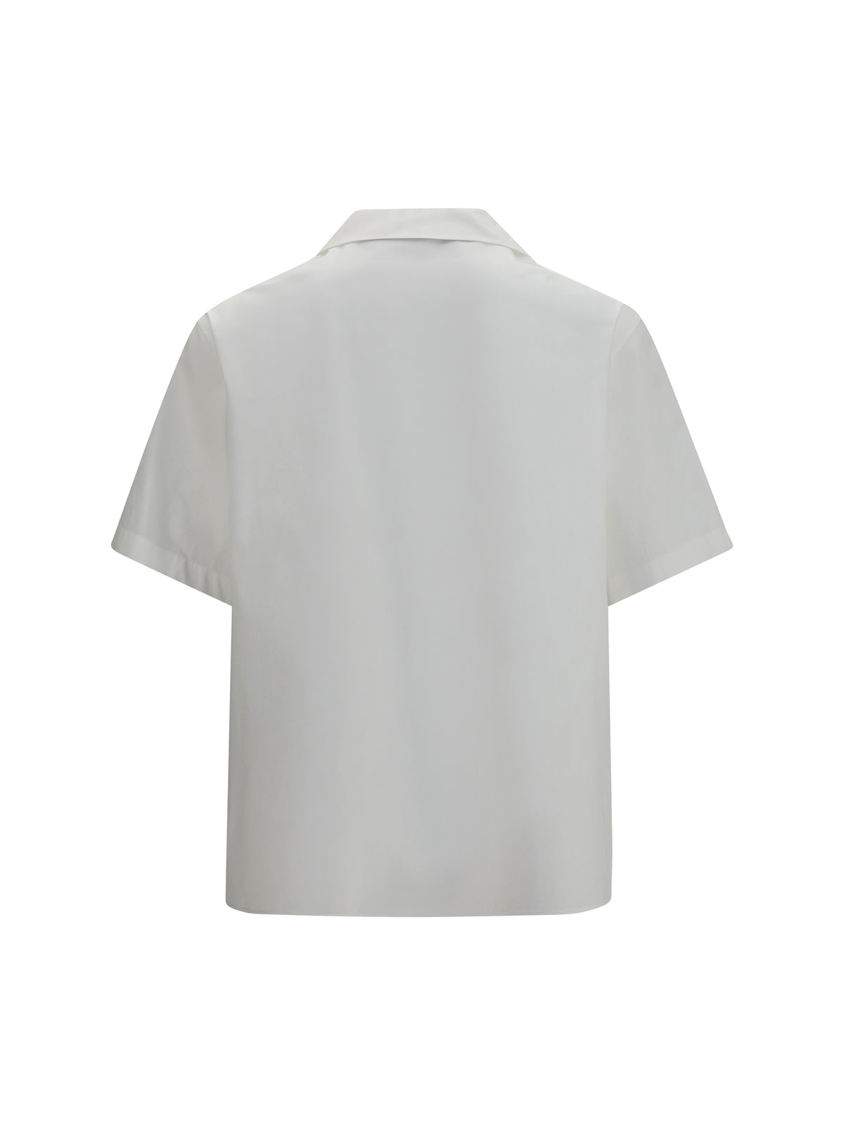 Valentino Short-sleeve Shirt with VLogo - White