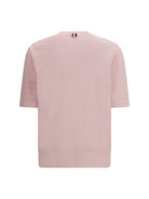 Thom Browne 4-Bar cotton jersey T-shirt - Lt Pink