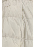 Moncler Padded A-line Skirt - Light Beige