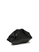 Alexander McQueen Manta Clutch - Black/Silver