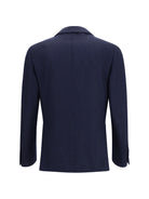 Lardini Single-breasted wool and cashmere Jacket - 860Bl
