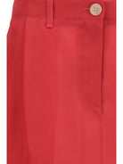 Khaite Lucian midi Skirt - Raspberry