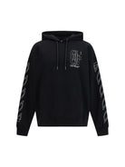 Off-White Big Double Arrow Skate Hoodie - Black