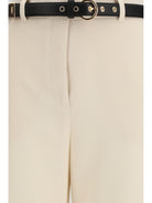 Max Mara Studio Elegant Pants with belt - Beige