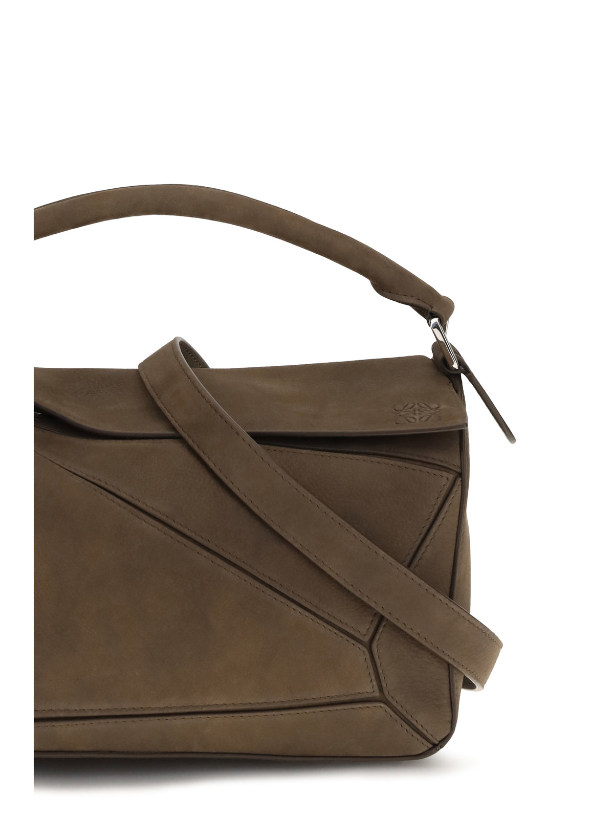 Loewe Featherlight Puzzle small Bag - Tundra