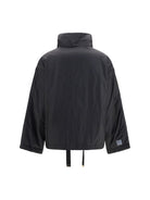 Max Mara The Cube Short Padded Jacket in water repellent canvas - Black