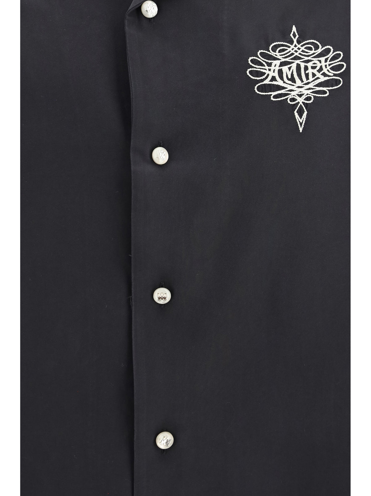 Amiri Oversized lazo safari Shirt - Black