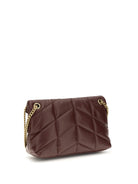 Saint Laurent Puffer Toy Shoulder Bag - Lt Hot Wine