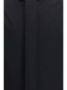 Herno Water-repellent nylon Hooded padded Jacket - Black