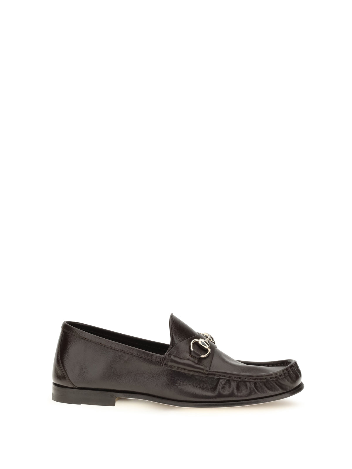Gucci Lugano leather Loafers - Cocoa