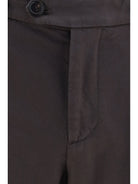Brunello Cucinelli Dyed cotton Pants - Dark Brown