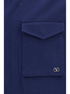 Valentino VLogo signature Caban Jacket - Bluette