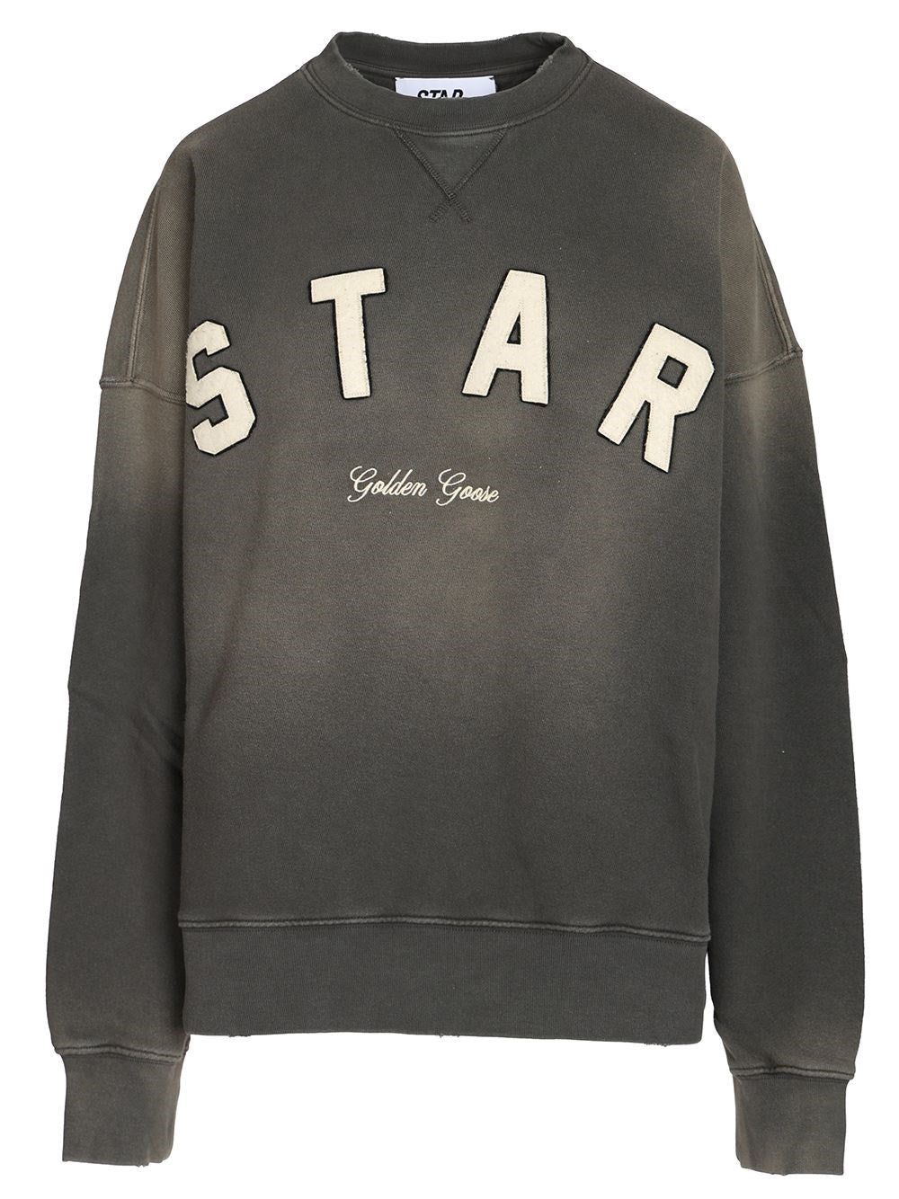 Golden Goose Star Sweatshirt - Grey