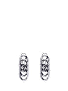 Sharra Pagano "Chain Essential" Earrings - Silver