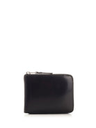 Comme Des Garcons Wallet Leather Wallet - Silver