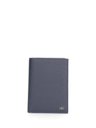 Ferragamo Gancini Compact Wallet - Blue