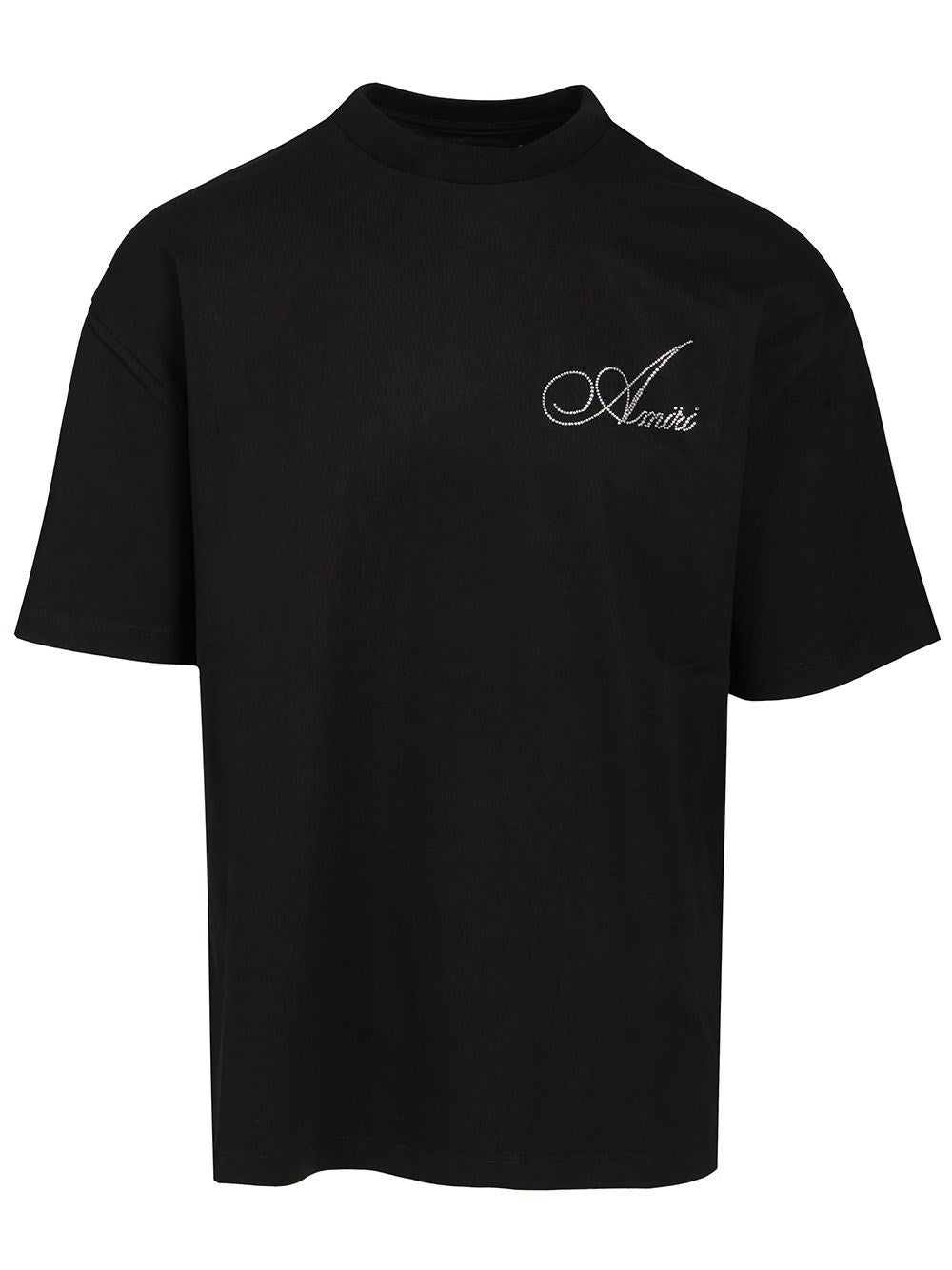 Amiri Crew Neck T-Shirt - Black