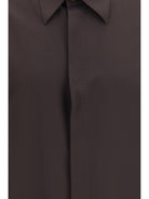 Dolce & Gabbana Martini crêpe de chine Shirt - Testa Di Moro