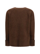Tory Burch Wool Sweater - Dark Roast
