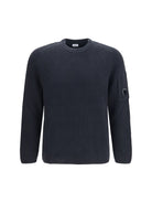 C.P. Company Full-rib cotton Sweater - Black