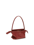 Loewe Whisker glazed calfskin Shoulder Bag - Carmine Red