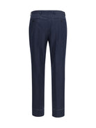 Brioni Elba Pants in silk, cashmere and linen - Navy