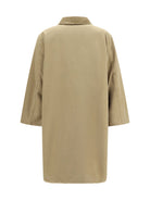 The Row Etoli cotton Coat - Beige