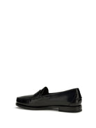Santoni College A Novembre Patent leather Loafers - Black