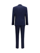 Hugo Boss Black Linen and mohair Suit - Dark Blue