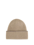 Jacquemus Gros Grain Ribbed Beanie - Beige