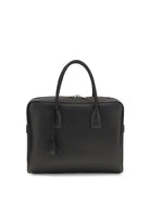 Saint Laurent BV Bowling Brief Handbag - Black