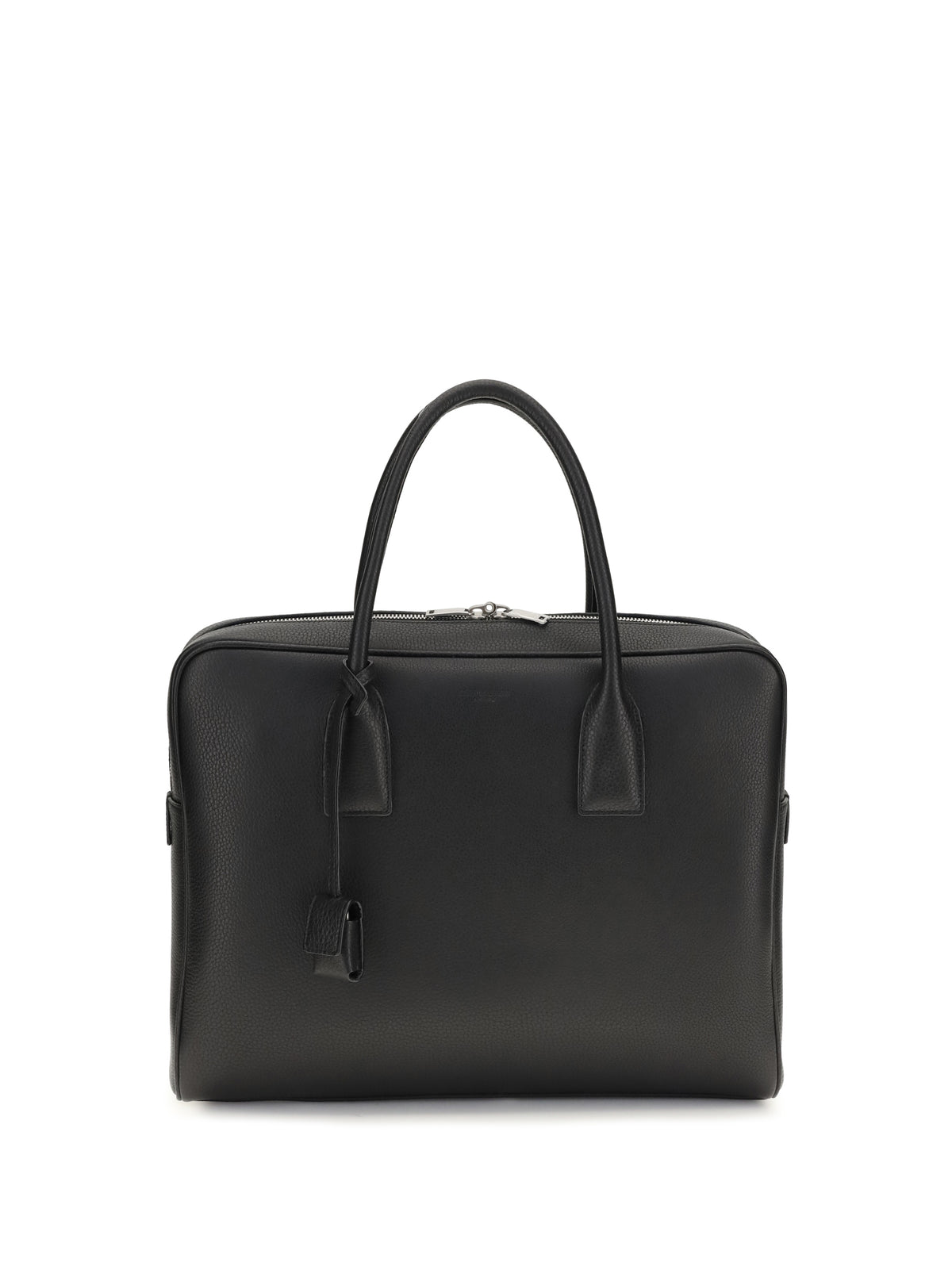Saint Laurent BV Bowling Brief Handbag - Black