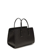 Bottega Veneta Barbara Tote Bag - Espresso-Brass V