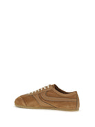 Dries Van Noten Suede Sneakers - Tan