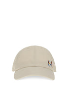 Fendi Baseball Cap with logo - White