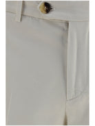 Brunello Cucinelli Dyed cotton Pants - English White