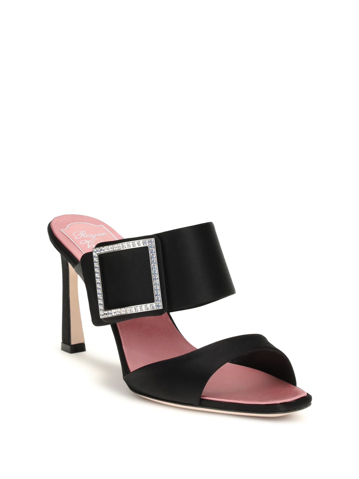 Roger Vivier Trompette Mules Sandals - Black