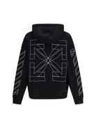 Off-White Big Double Arrow Skate Hoodie - Black