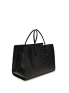 Bottega Veneta Barbara Tote Bag - Black-Brass Vibrato