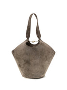 Khaite Lotus small Shulder Bag - Cedar