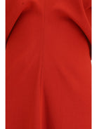 Toteme Slouch waist wool Dress - Poppy