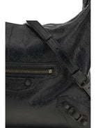 Balenciaga Small Le City hobo Shoulder Bag - Black