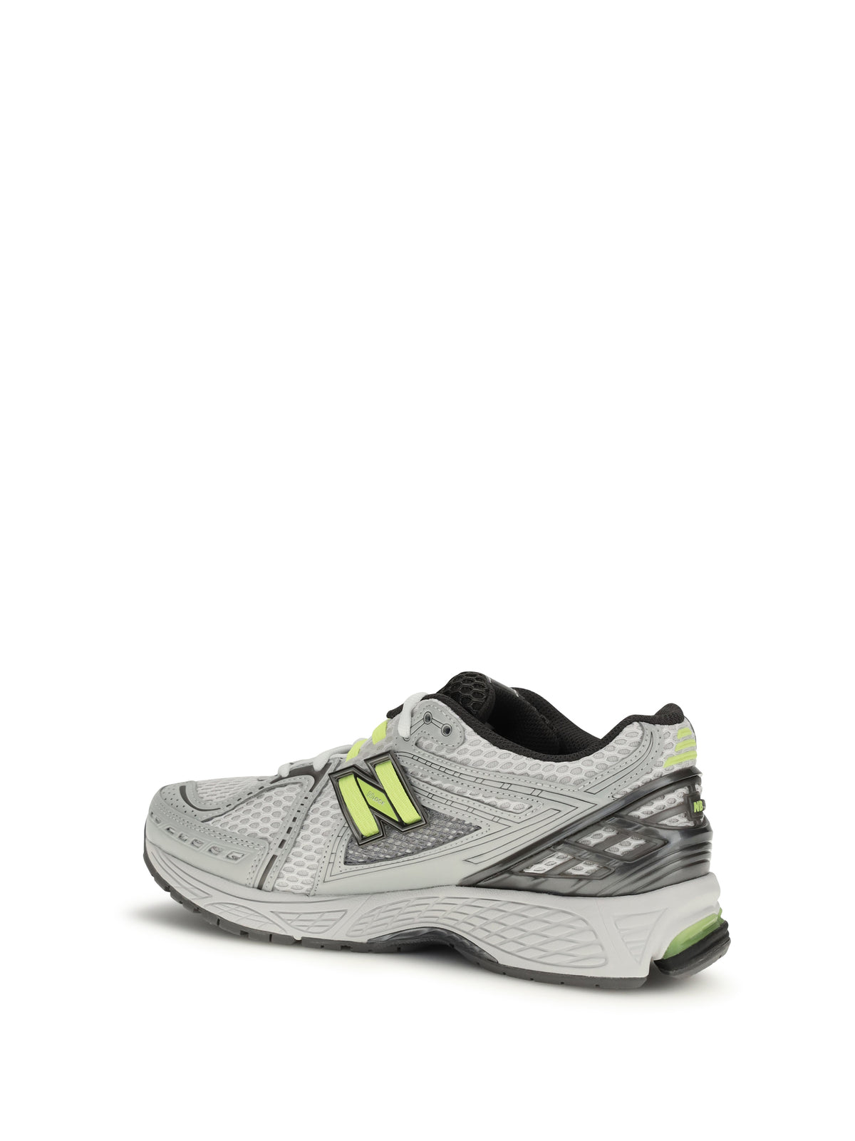 New Balance 1906R Sneakers - Silver Metallic  Alkaline Green