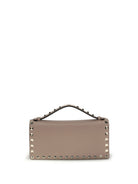 Valentino Garavani Rockstud chain Wallet - Poudre
