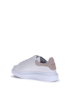 Alexander McQueen Leather Sneakers - Off White