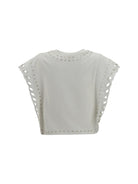 Marant Étoile Odyle cotton T-shirt - Ecru