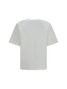 C.P. Company 30/2 mercerized cotton jersey short-sleeve T-shirt - Gauze White